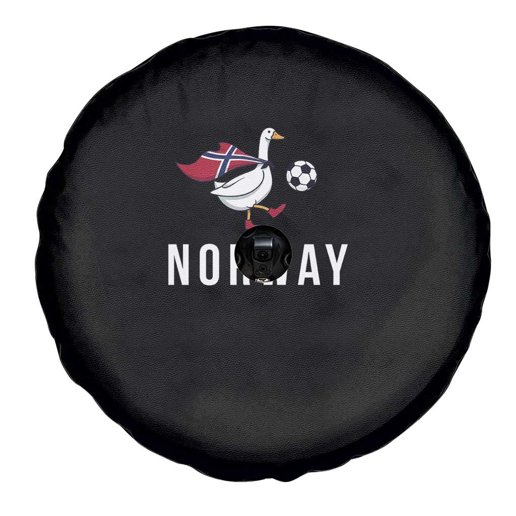 Norway Football Spare Tire Cover Silly Goose Soccer Fan Support