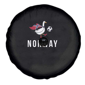 Norway Football Spare Tire Cover Silly Goose Soccer Fan Support