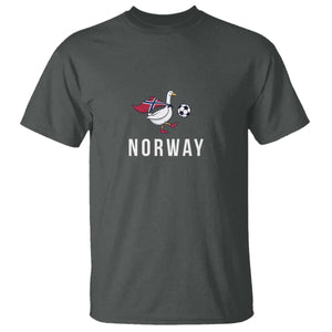 Norway Football T Shirt Silly Goose Soccer Fan Support