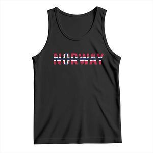 Norge Norway Norwegian Flag Tank Top