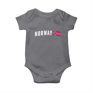 Norwegian Pride Flag Norway Great Gift Baby Onesie