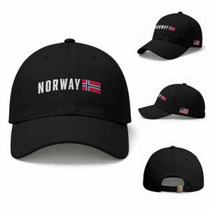 Norwegian Pride Flag Norway Great Gift Baseball Cap