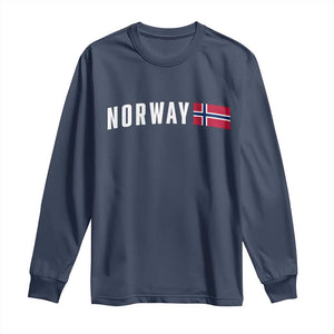 Norwegian Pride Flag Norway Great Gift Long Sleeve Shirt