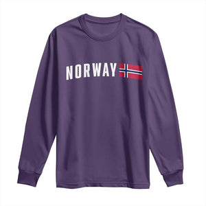 Norwegian Pride Flag Norway Great Gift Long Sleeve Shirt