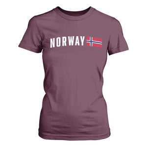 Norwegian Pride Flag Norway Great Gift T Shirt For Women
