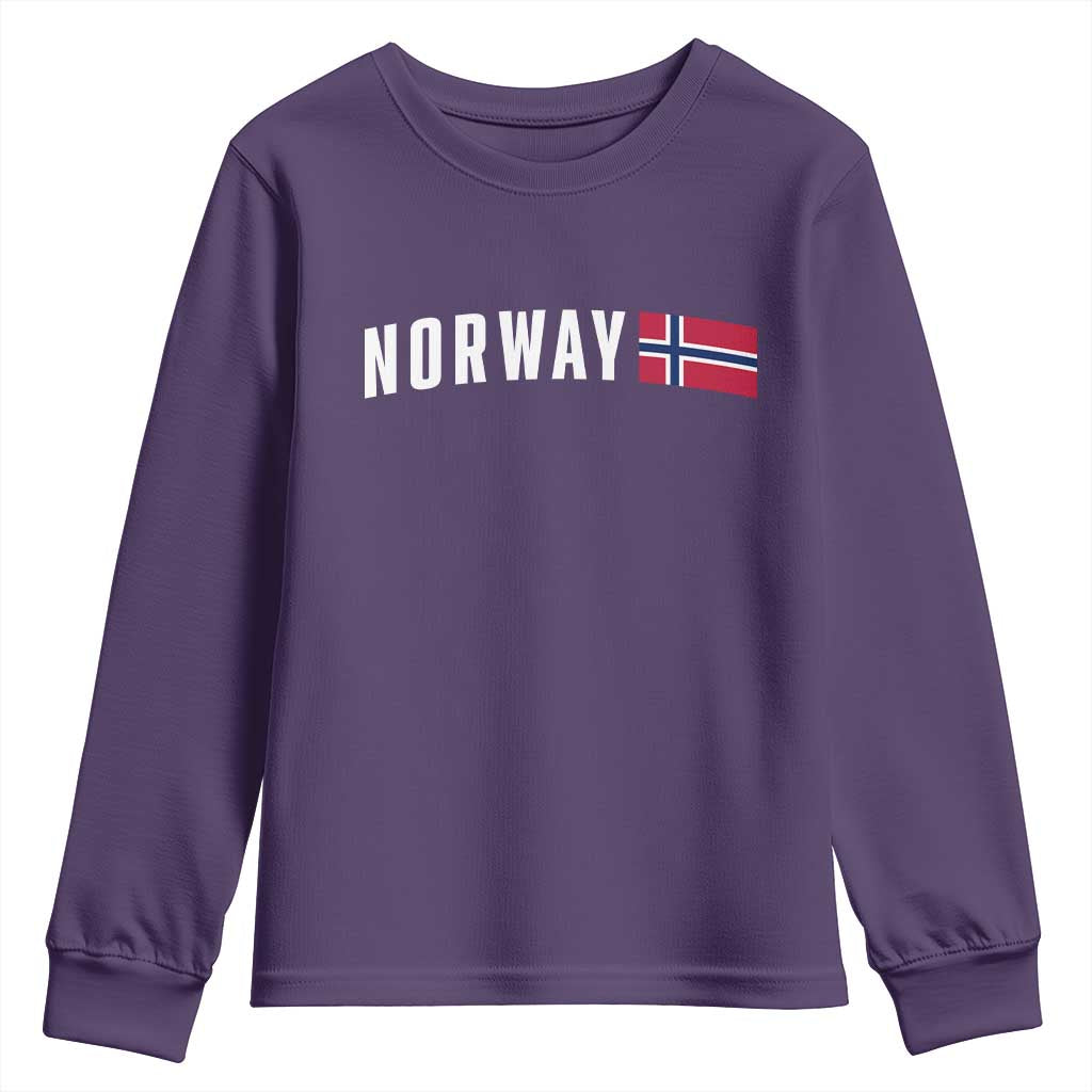 Norwegian Pride Flag Norway Great Gift Youth Sweatshirt