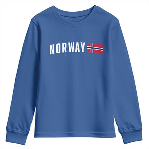 Norwegian Pride Flag Norway Great Gift Youth Sweatshirt
