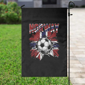 Norway Soccer Fan Garden Flag Norwegian Football Supporter Fan Gift