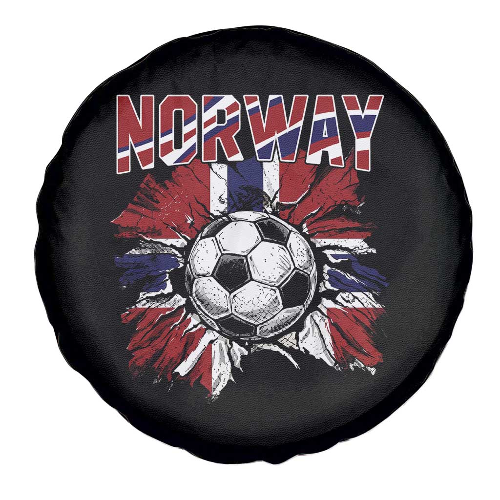 Norway Soccer Fan Spare Tire Cover Norwegian Football Supporter Fan Gift