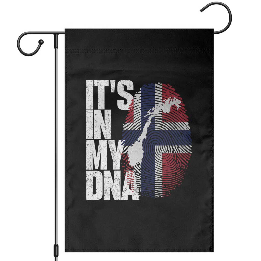 It's in My DNA Garden Flag Norwegian Norway Map Flag Pride TS14 Black Print Your Wear