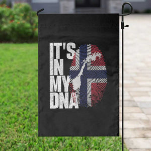 It's in My DNA Garden Flag Norwegian Norway Map Flag Pride