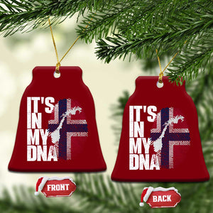 It's in My DNA Ceramic Ornament Norwegian Norway Map Flag Pride