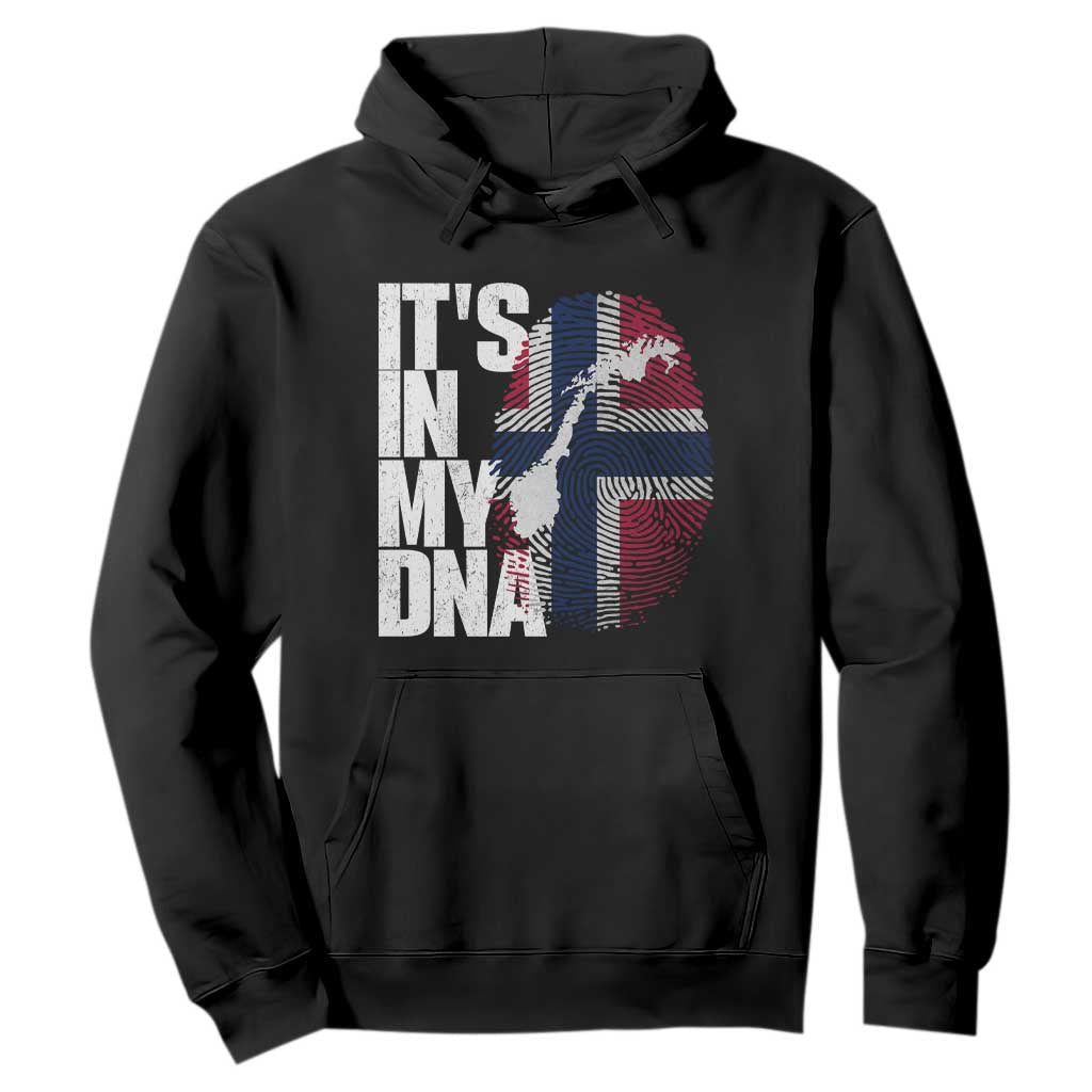 It's in My DNA Hoodie Norwegian Norway Map Flag Pride