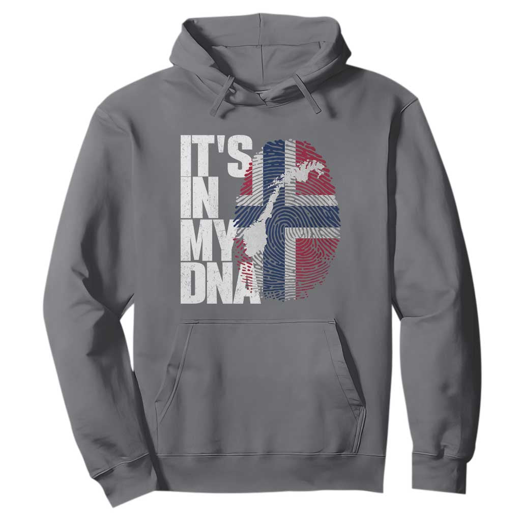 It's in My DNA Hoodie Norwegian Norway Map Flag Pride