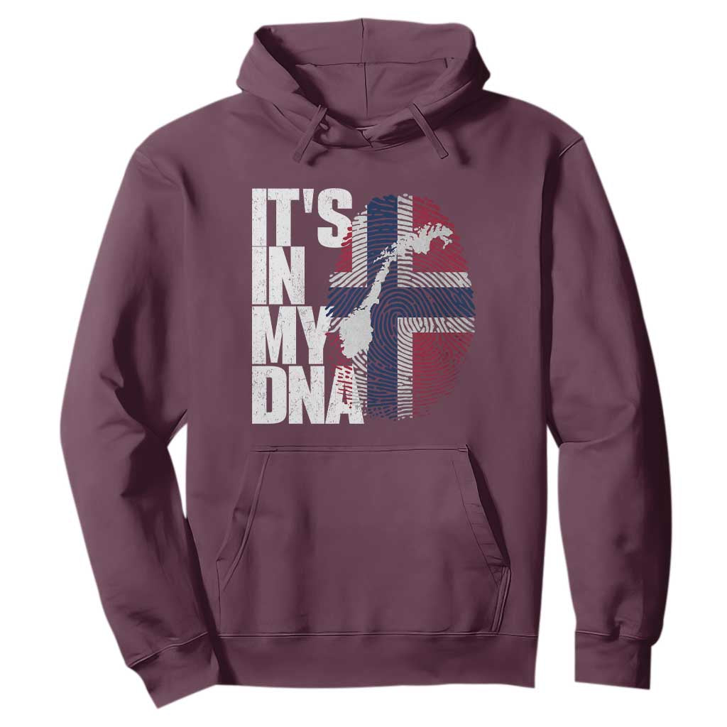It's in My DNA Hoodie Norwegian Norway Map Flag Pride