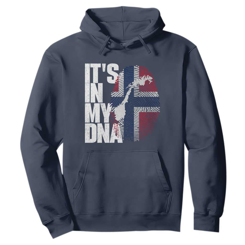 It's in My DNA Hoodie Norwegian Norway Map Flag Pride