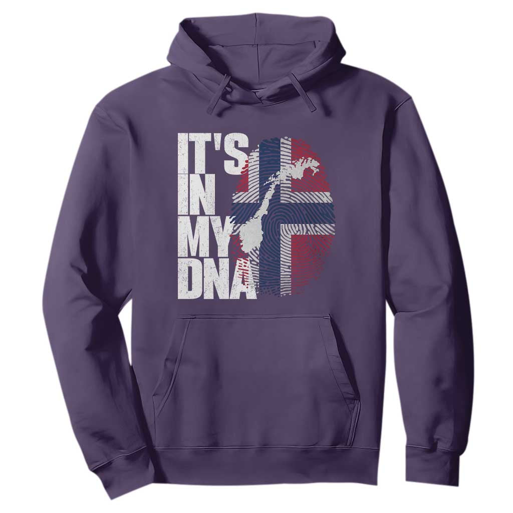 It's in My DNA Hoodie Norwegian Norway Map Flag Pride
