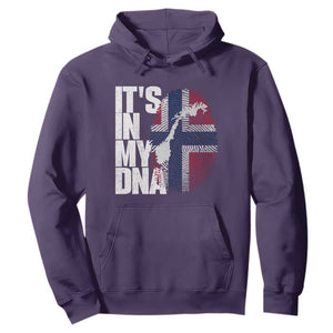 It's in My DNA Hoodie Norwegian Norway Map Flag Pride