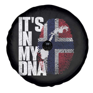 It's in My DNA Spare Tire Cover Norwegian Norway Map Flag Pride