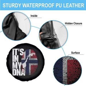 It's in My DNA Spare Tire Cover Norwegian Norway Map Flag Pride