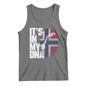 It's in My DNA Tank Top Norwegian Norway Map Flag Pride