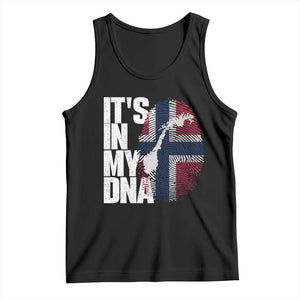 It's in My DNA Tank Top Norwegian Norway Map Flag Pride