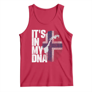 It's in My DNA Tank Top Norwegian Norway Map Flag Pride