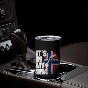 It's in My DNA Tumbler Cup Norwegian Norway Map Flag Pride
