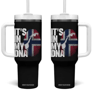 It's in My DNA Tumbler With Handle Norwegian Norway Map Flag Pride