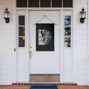 It's in My DNA Garden Flag Sweden Sverige Swedish Map Flag