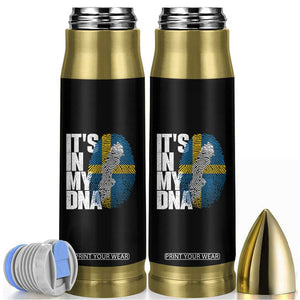It's in My DNA Bullet Tumbler Sweden Sverige Swedish Map Flag