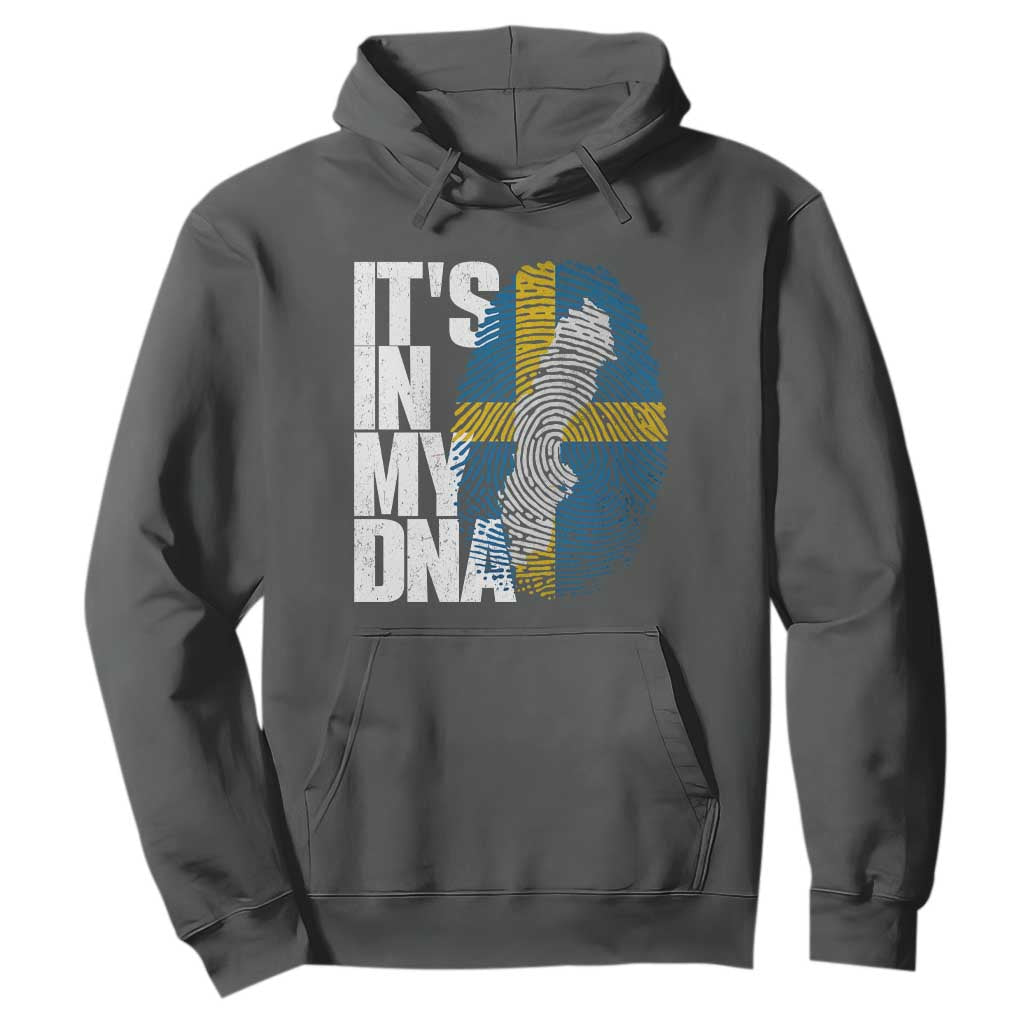It's in My DNA Hoodie Sweden Sverige Swedish Map Flag