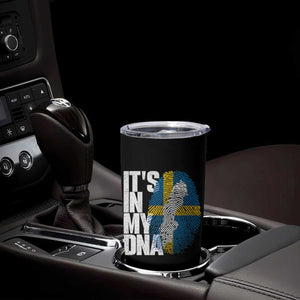 It's in My DNA Tumbler Cup Sweden Sverige Swedish Map Flag