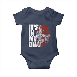 It's in My DNA Baby Onesie Denmark Map Flag Danish Gift