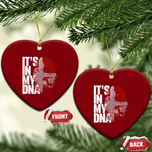 It's in My DNA Ceramic Ornament Denmark Map Flag Danish Gift