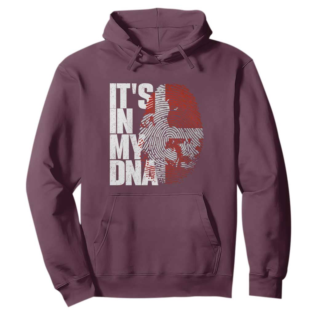 It's in My DNA Hoodie Denmark Map Flag Danish Gift