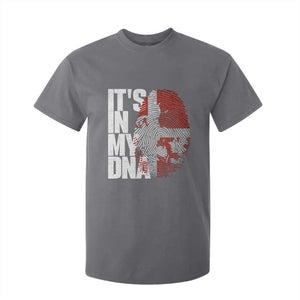 It's in My DNA T Shirt For Kid Denmark Map Flag Danish Gift