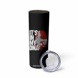 It's in My DNA Skinny Tumbler Denmark Map Flag Danish Gift