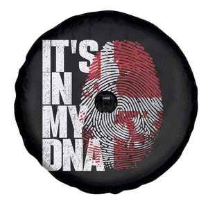 It's in My DNA Spare Tire Cover Denmark Map Flag Danish Gift