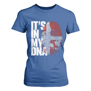 It's in My DNA T Shirt For Women Denmark Map Flag Danish Gift