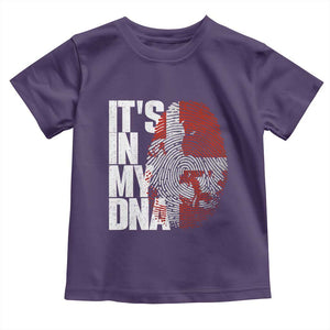 It's in My DNA Toddler T Shirt Denmark Map Flag Danish Gift