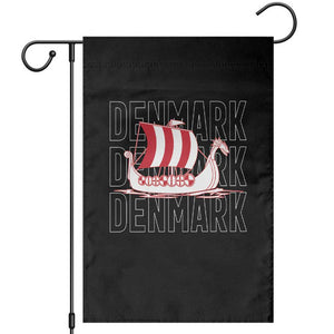 Denmark Flag Viking Ship Danes Danish Roots Dansk Denmark Garden Flag