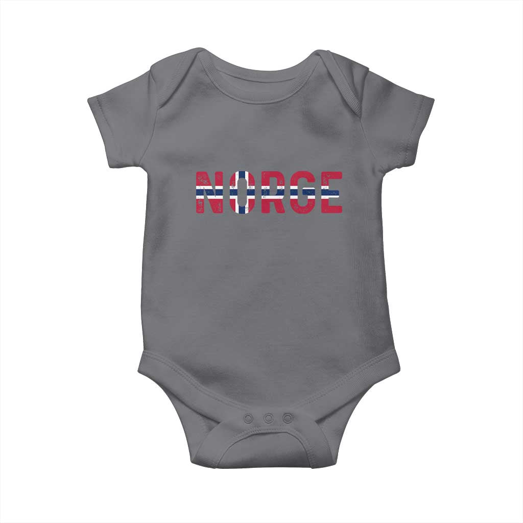 Norge Flag Norway Baby Onesie Norwegian Home Love Family