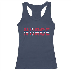 Norge Flag Norway Racerback Tank Top Norwegian Home Love Family