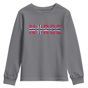 Norge Flag Norway Youth Sweatshirt Norwegian Home Love Family