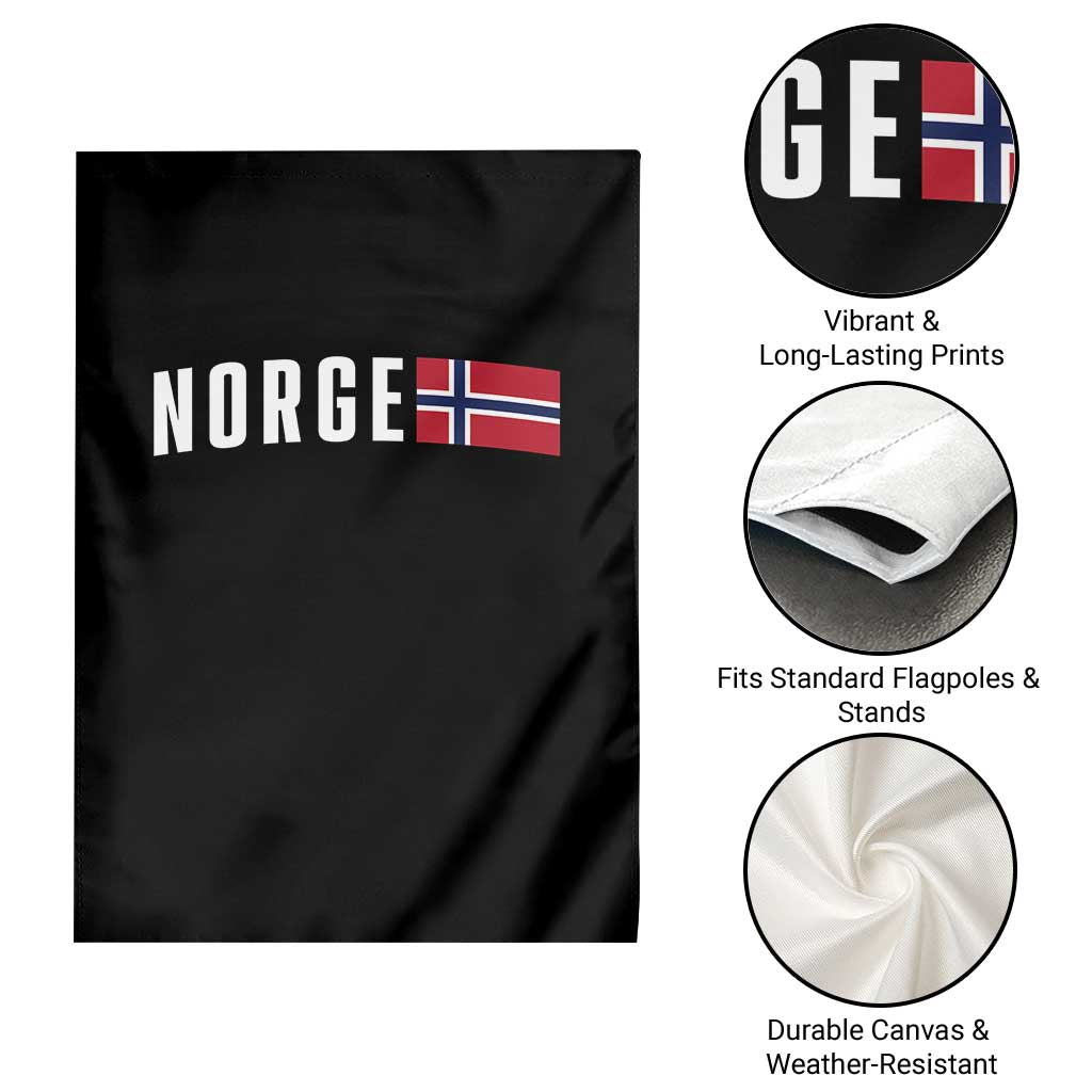 Norway Norge Norwegian Flag Graphic Garden Flag