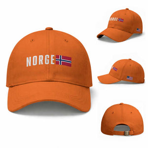 Norway Norge Norwegian Flag Graphic Baseball Cap