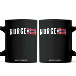 Norway Norge Norwegian Flag Graphic Coffee Mug