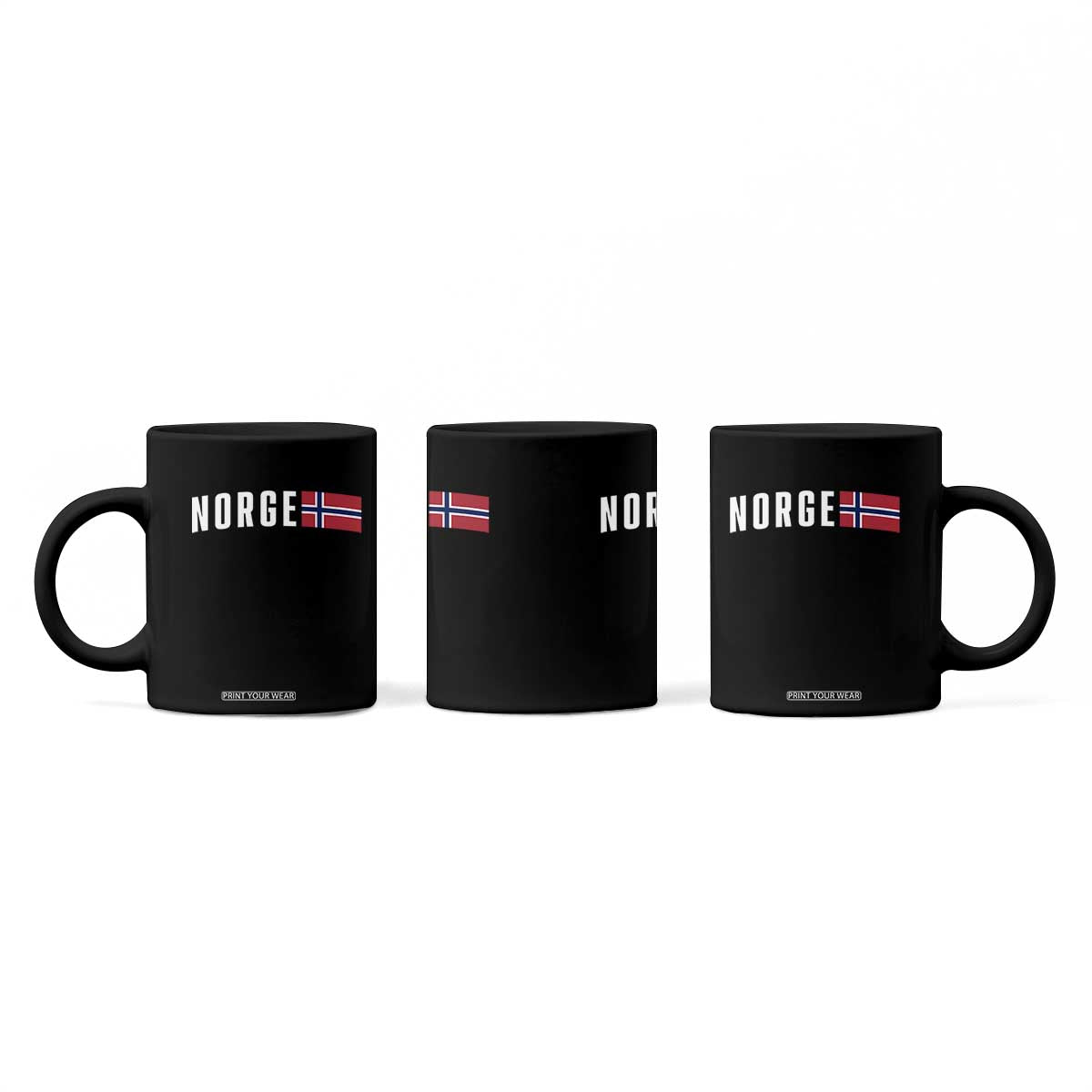 Norway Norge Norwegian Flag Graphic Coffee Mug