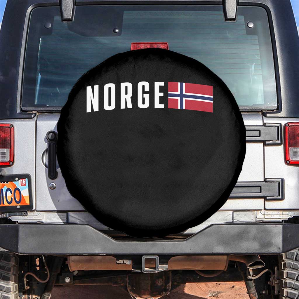 Norway Norge Norwegian Flag Graphic Spare Tire Cover